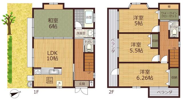 detached 東京都小平市仲町 地図を見る