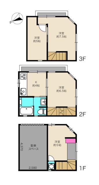 東京都江戸川区の一戸建て | 3100万円 | 4K | 34.74m² | Akiyama house finder
