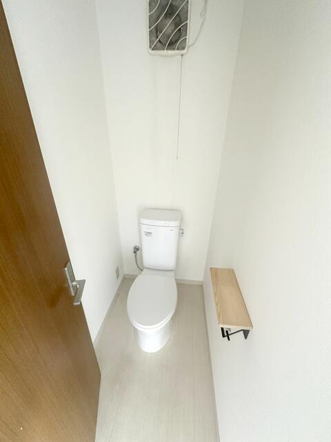 お手入れもしやすいトイレ