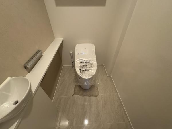 トイレ／トイレの清潔感ある空間です