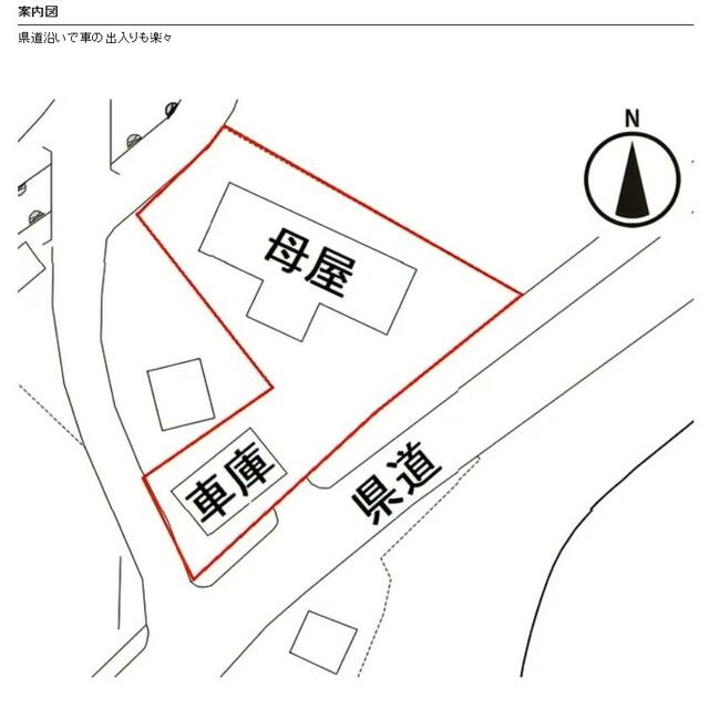 detached 福井県勝山市鹿谷町北西俣 地図を見る