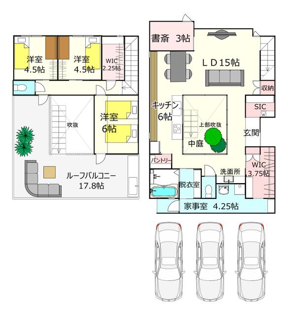 detached 茨城県稲敷郡阿見町大字荒川本郷 地図を見る