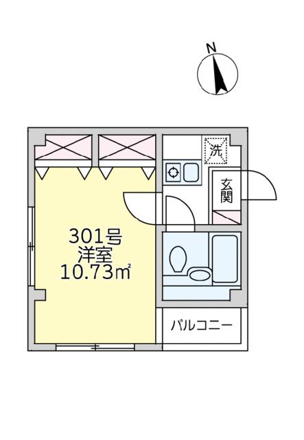 高円寺ＭハウスＡ棟 3階 物件写真