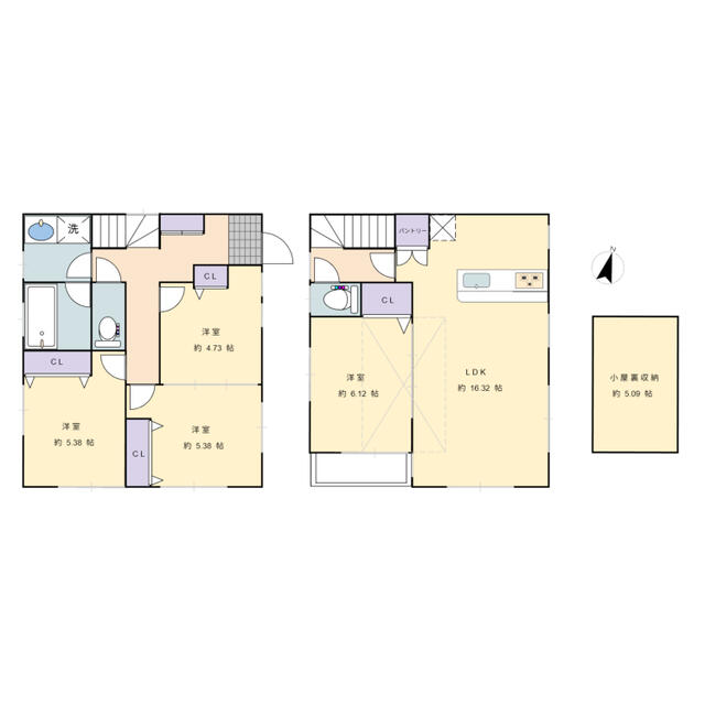 東京都江戸川区の一戸建て | 4490万円 | 4LDK | 101.79m² | Akiyama house finder