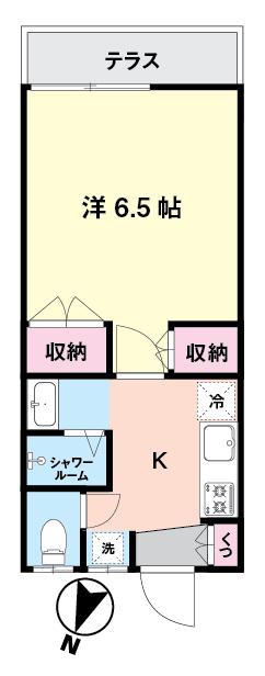 ヨコミゾハイムＢ 1階 物件写真