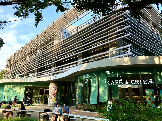 区立中央図書館 (392m)