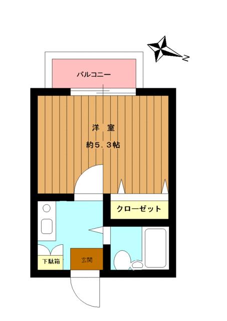 間取り図／東西反転タイプ・３帖のロフト付き