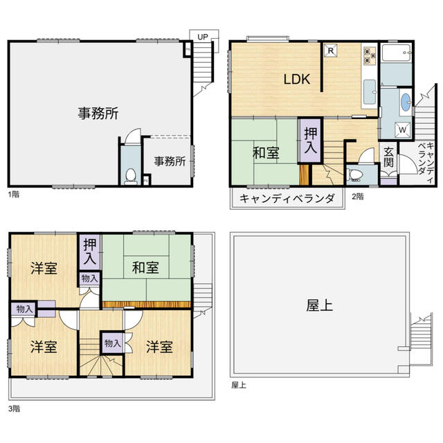 detached 東京都荒川区東日暮里１丁目 地図を見る
