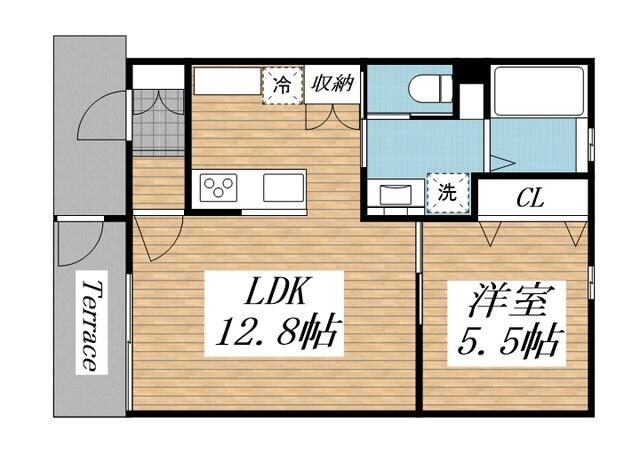 Ｃａｓａ・ａｃｅｒｏ　Ｅ  Ｅ 物件写真 2