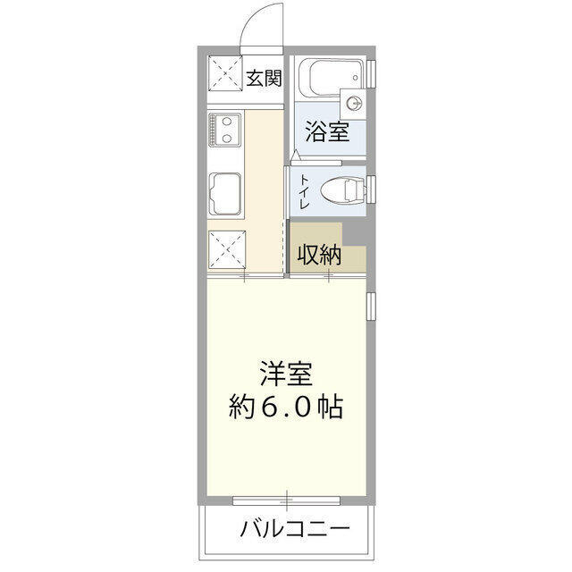 グレイシャス 3階 物件写真 2