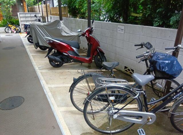 現地（駐車場）