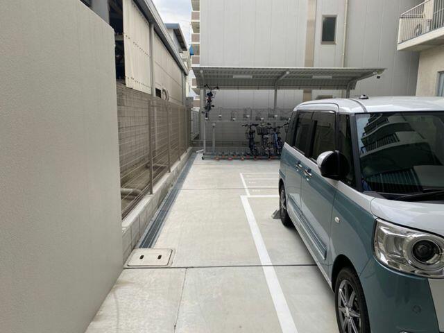 現地（駐車場）