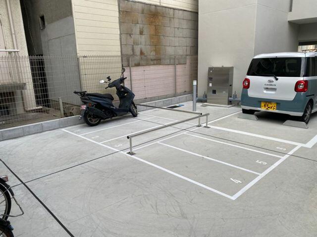 現地（駐車場）