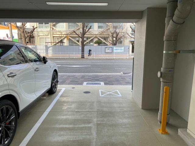 現地（駐車場）