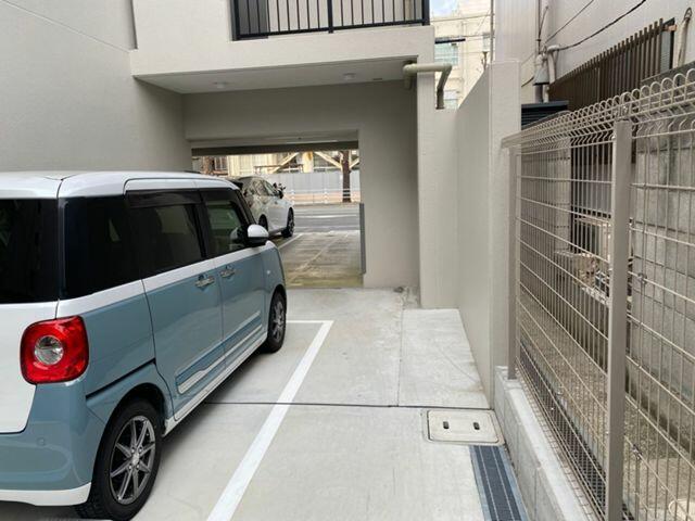 現地（駐車場）