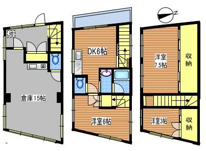 中村南石井貸家 物件写真 2