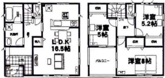 detached 千葉県四街道市小名木