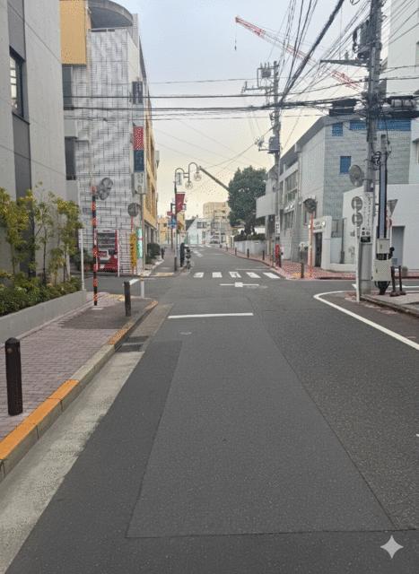 ◆接道はトラック・バスの規制区間◆７：４５～８：４５までの時