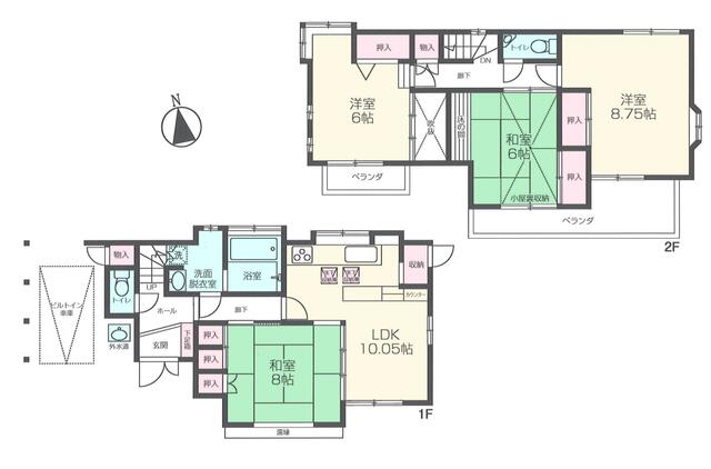 detached 東京都東村山市富士見町２丁目