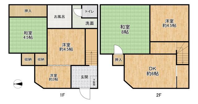 神奈川県横浜市の一戸建て | 1000万円 | 4DK | 179.14m² | Akiyama house finder