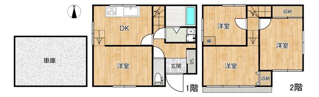 リフォーム完成予定間取り