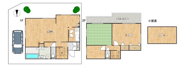 ３ＬＤＫ＋小屋裏