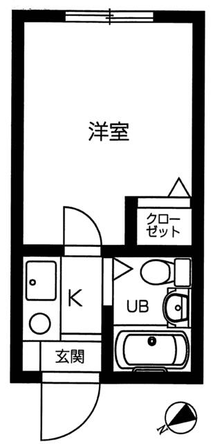 コーポ稔  ２A 物件写真