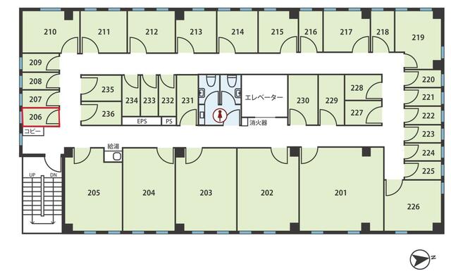 間取り図／２階フロア図面