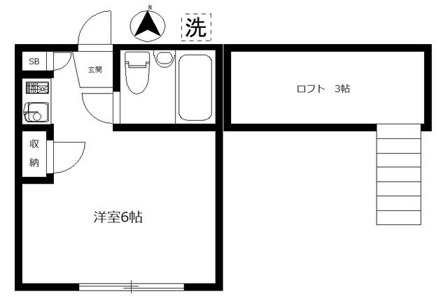 第２コーポ石原 2階 物件写真