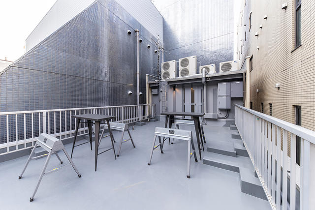 屋上（リラックススペース）