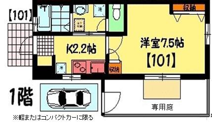 ルーチェ三鷹 1階 物件写真 2