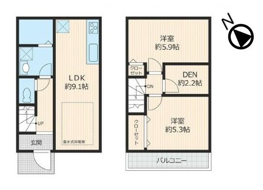 detached 東京都調布市深大寺東町６丁目 地図を見る