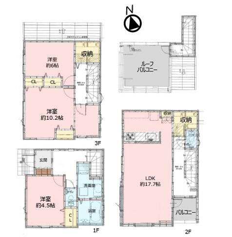 detached 東京都武蔵野市境南町３丁目 地図を見る