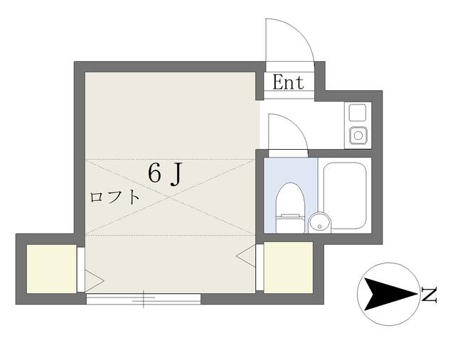 間取り図／★１５平米・１R★