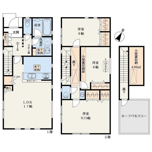 ２号棟・５８５０万円（税込）