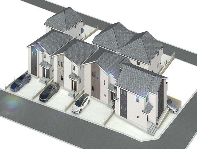 現地（外観）／建築パースになります。