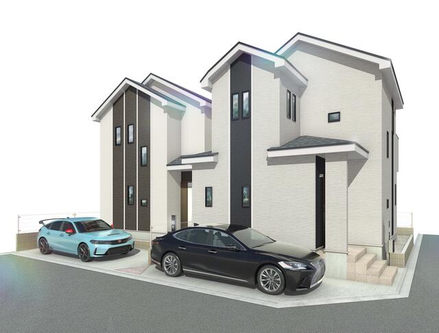 現地（外観）／建物完成予想パースになります。