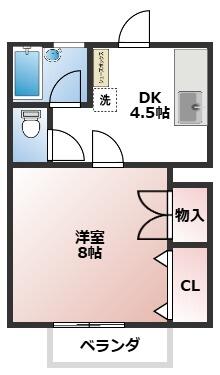 ハイムＦ 1階 物件写真 2