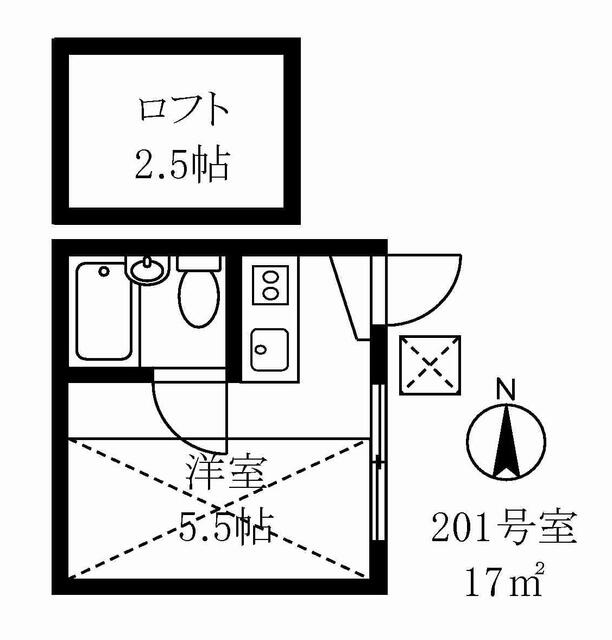 小倉ハイツ 2階 物件写真