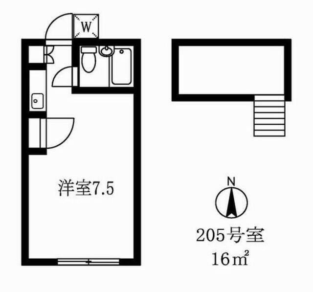 第二コーポ石原 2階 物件写真