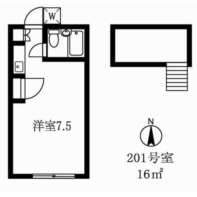 第二コーポ石原 2階 物件写真