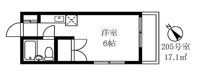 メゾンドリビエール 2階 物件写真