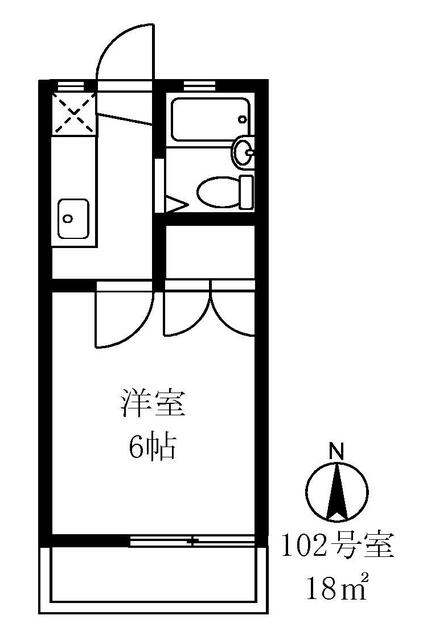 小俣ハウス 1階 物件写真