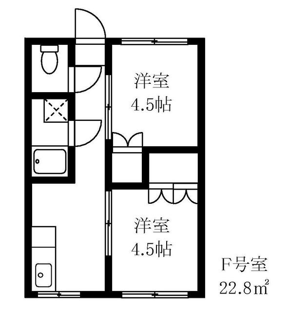 コーポ千代  F 物件写真