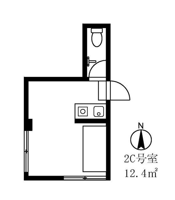 高野マンション  2C 物件写真