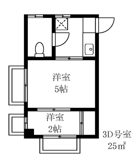 桃園マンション  3D 物件写真