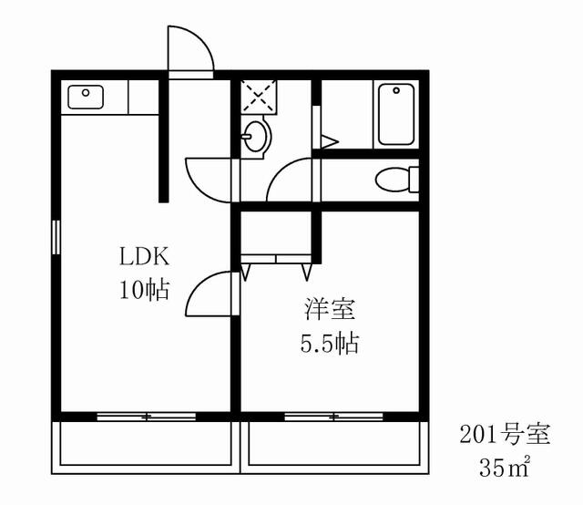 リーフガーデニア 2階 物件写真