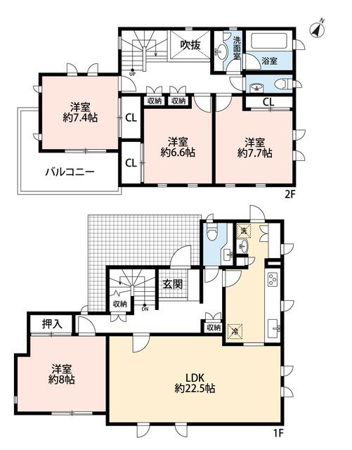 detached 山梨県上野原市コモアしおつ２丁目