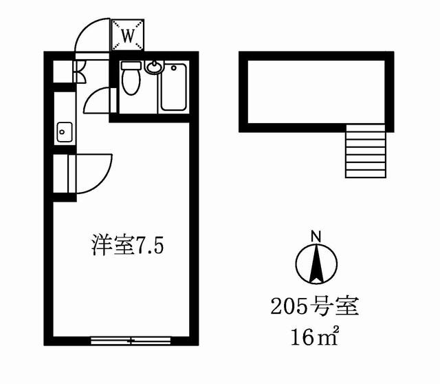 第二コーポ石原 2階 物件写真