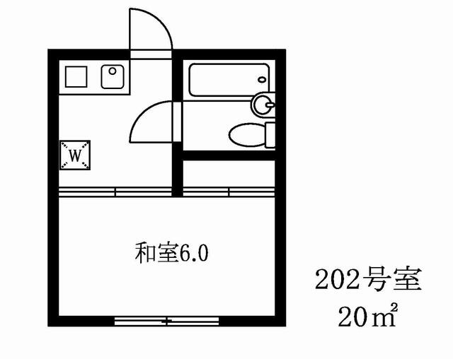 ハイツ西川 2階 物件写真